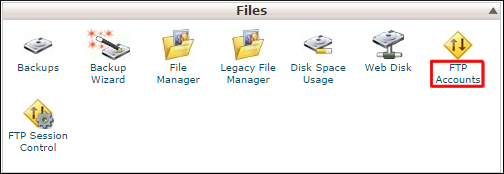 FTP Accounts