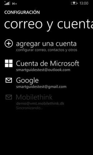 Configuracion Terminda